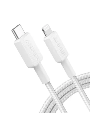 Anker 310 USB-C to Lightning Cable (3 ft Braided)